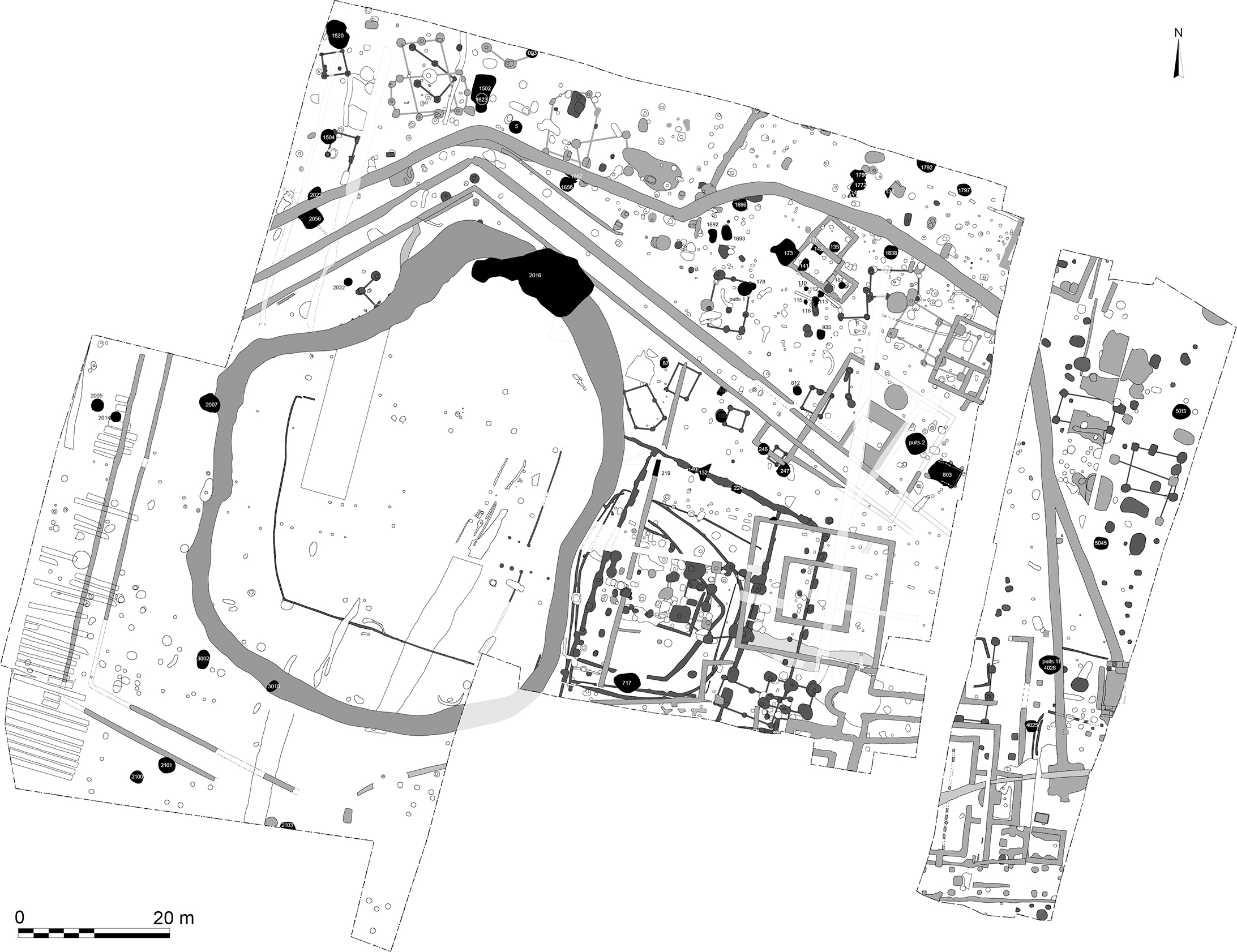 Plan du sanctuaire