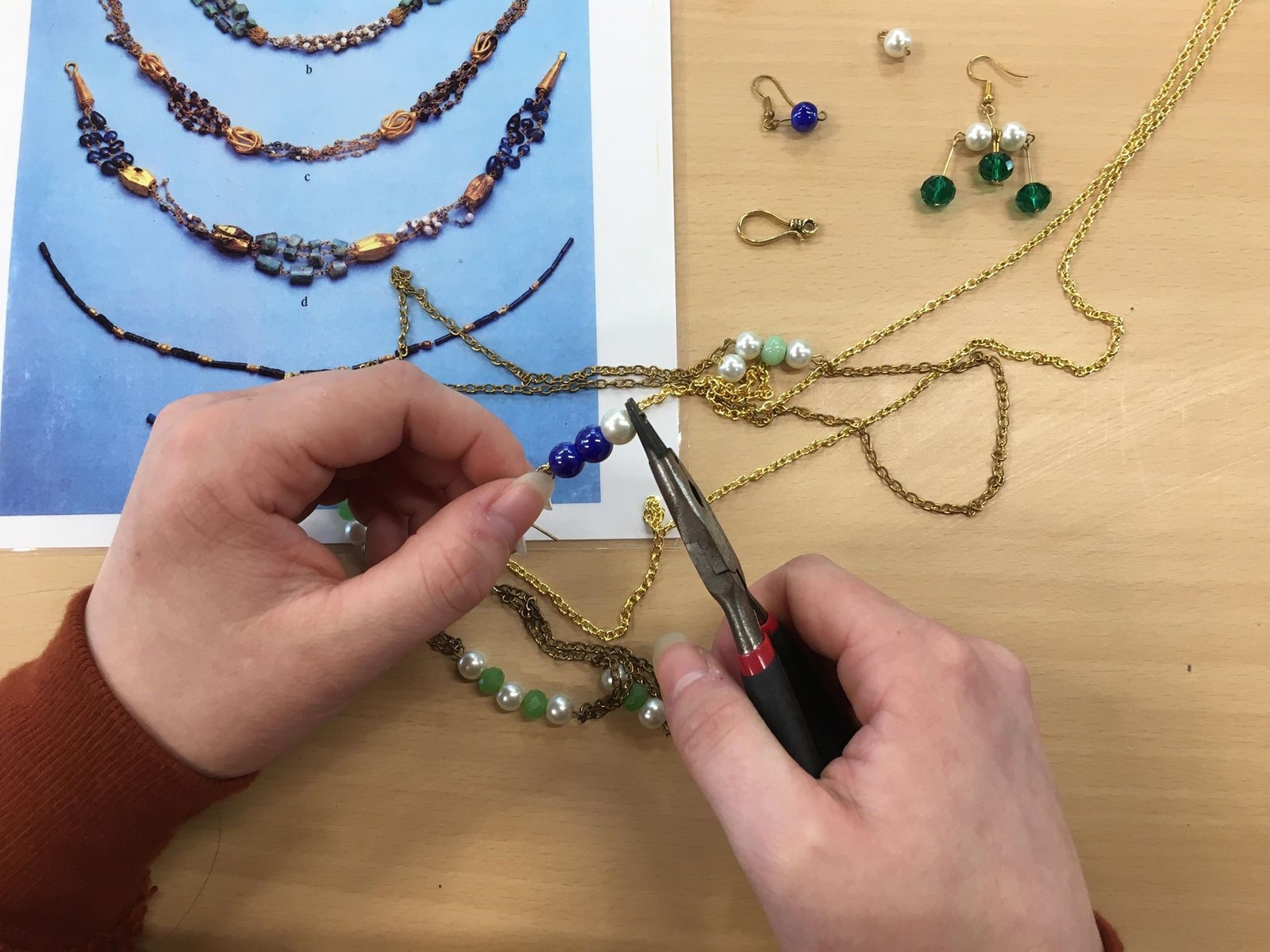 Atelier Bijoux gallo-romains